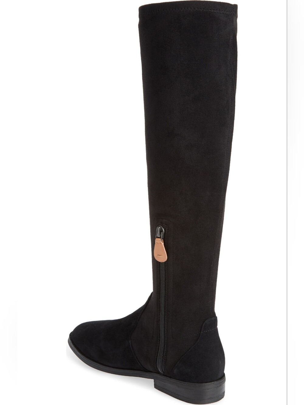 gentle souls Emma Black Over-the-Knee Suede Boots